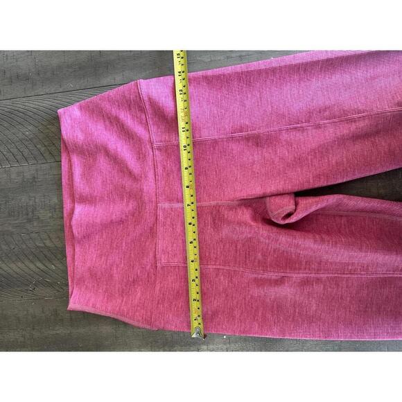 NWOT Beach Riot Hot Pink Alani Flared Pants Slit Legs Women’s size Medium​ - Picture 10 of 13